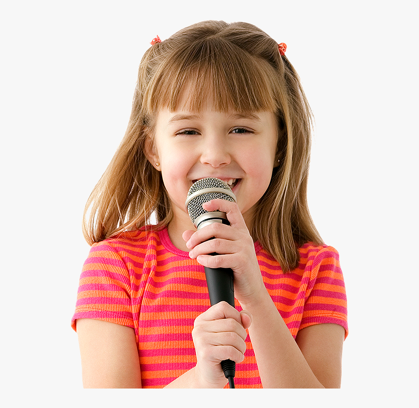 Young Girl Singing, Hd Png Download - Kindpng