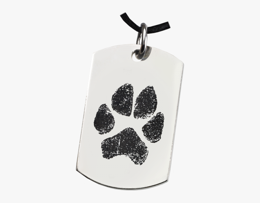 Paw Print Dog Tag, HD Png Download, Free Download