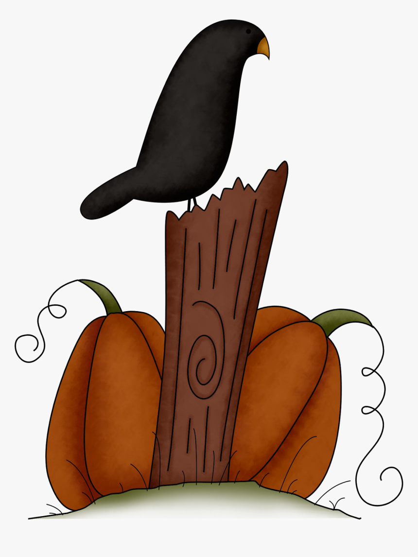 Country Clipart Prim - Fall Primitive Animated Clipart, HD Png Download, Free Download