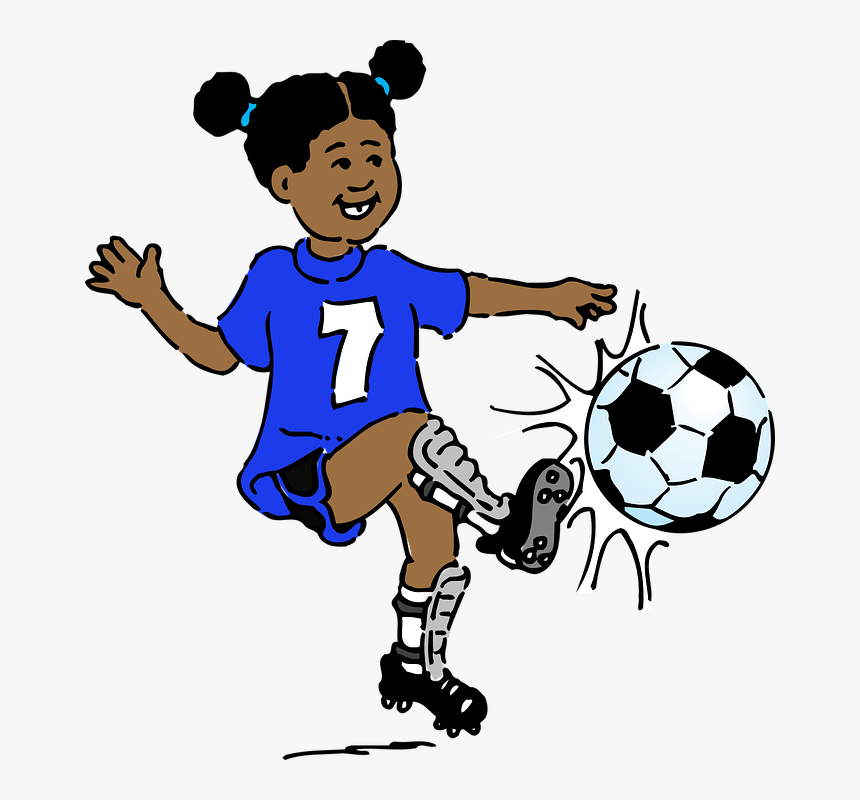 football player kicking clipart black