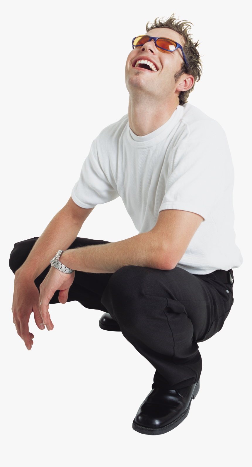 Sitting - Png Men, Transparent Png, Free Download