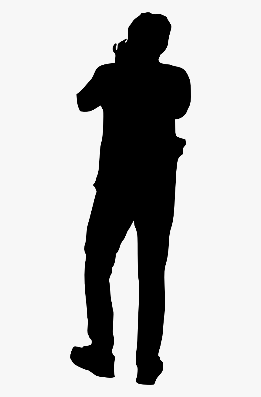 Silhouette Photographer - Silhouette Man With Camera, HD Png Download ...