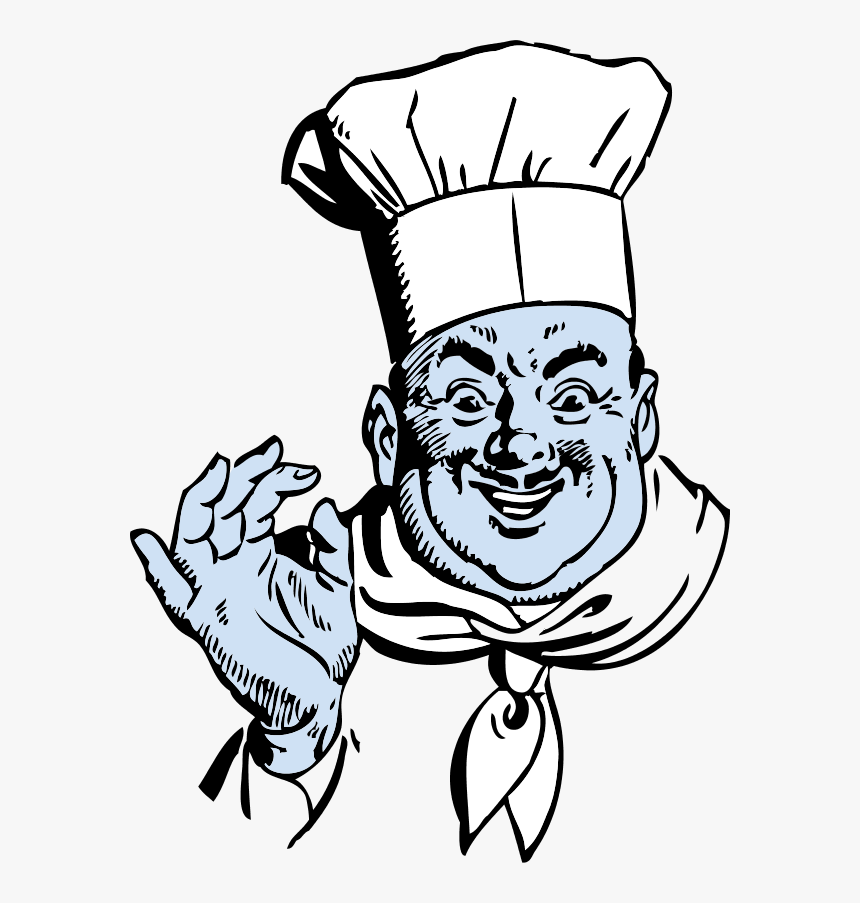 Italian Cuisine Chef Pizza Clip Art - Italian Chef Png, Transparent Png, Free Download