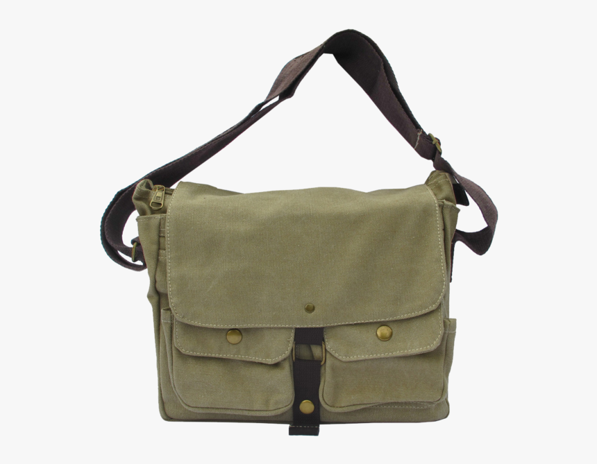 Classic Canvas Shoulder Cross Body Messenger Bag - Messenger Bag, HD Png Download, Free Download