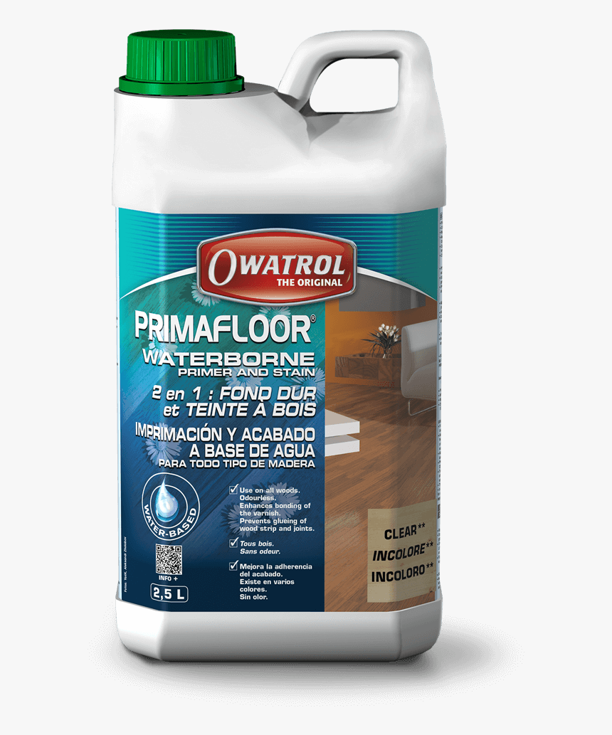 5l Interior Wood Floor Primer - Easy Flow Owatrol Uk, HD Png Download, Free Download