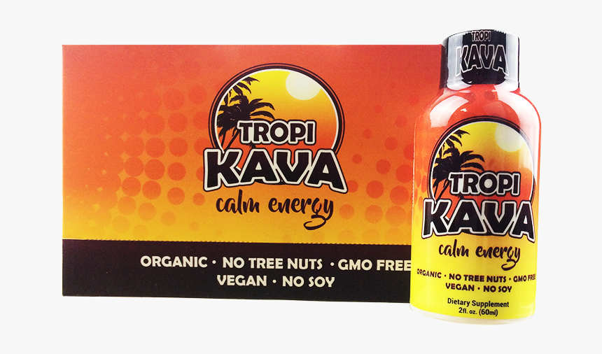 Tropikawa Calm Energy Kava - Stickers, HD Png Download, Free Download