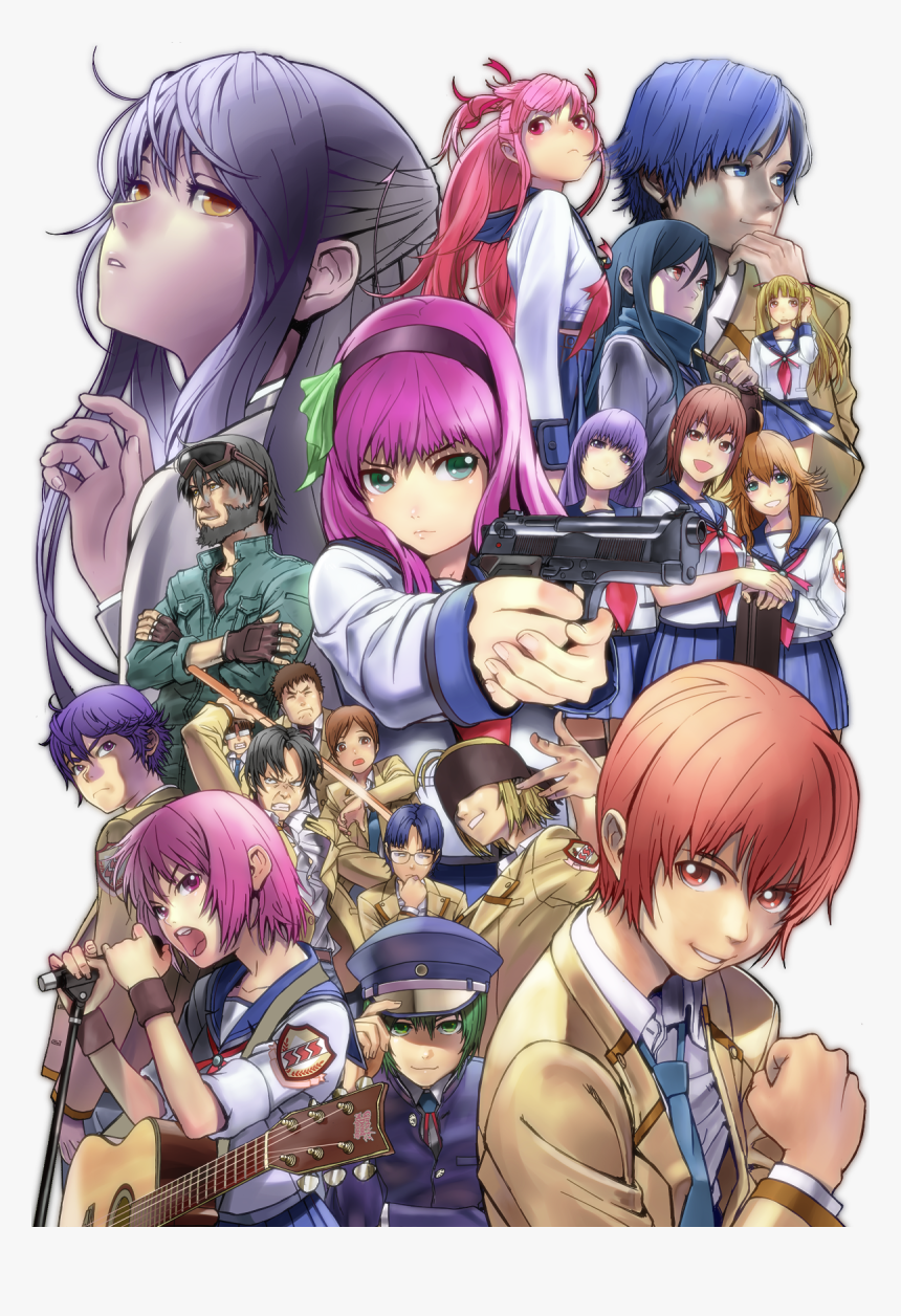 Fan Art Angel Beats Hd Png Download Kindpng