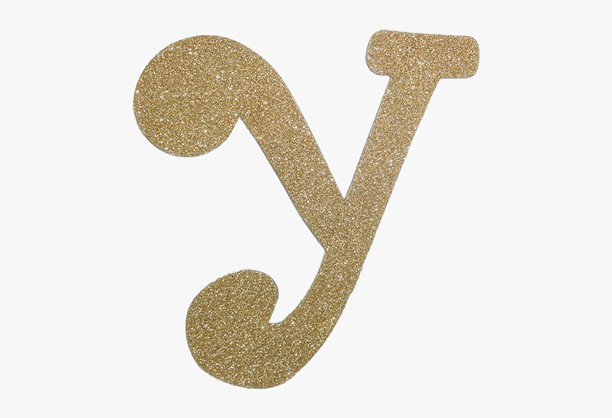 Gold Glitter Letters Transparent, HD Png Download, Free Download