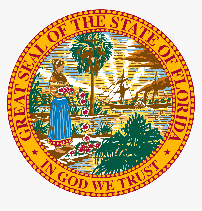 Florida Seal, HD Png Download, Free Download