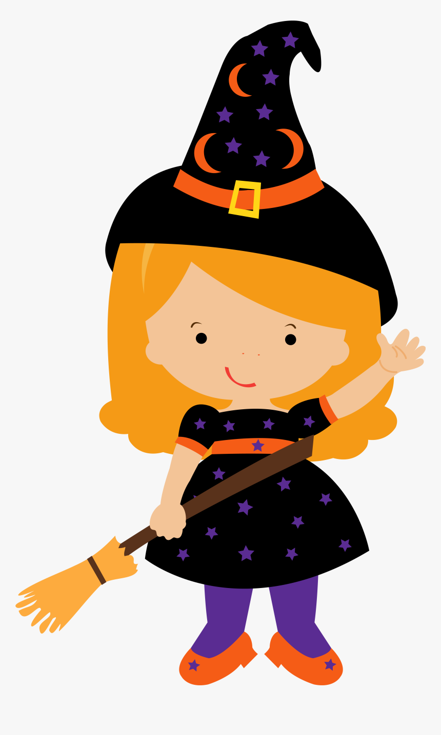 Witch-hat - Transparent Background Witch Clipart, HD Png Download, Free Download