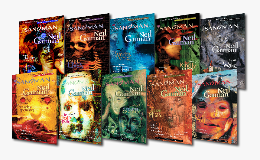 Sandman Graphic Novels - Flyer, HD Png Download, Free Download