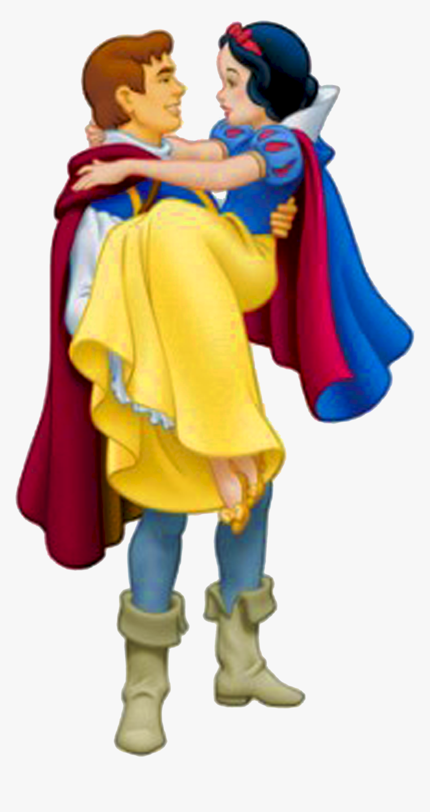 Snow2 - Snow White With Her Prince, HD Png Download, Free Download