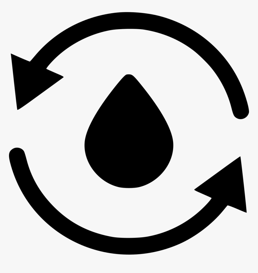 Water Reuse - Sync Icon Svg, HD Png Download - kindpng