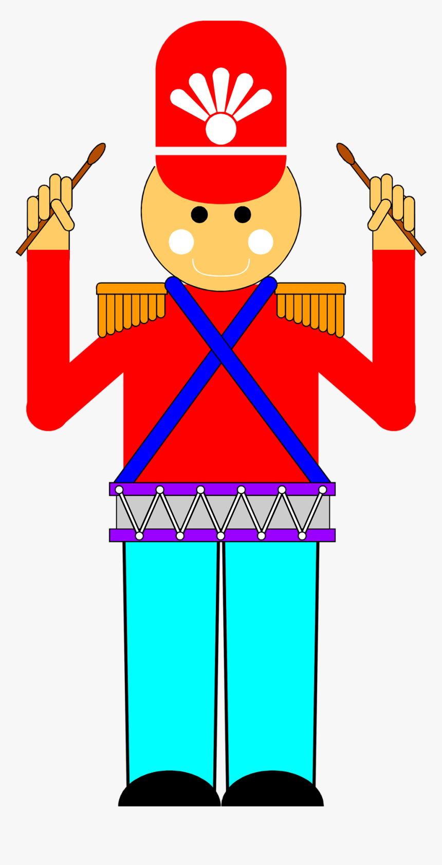 Transparent Drum Clipart - Toy Soldier Clip Art Png, Png Download, Free Download