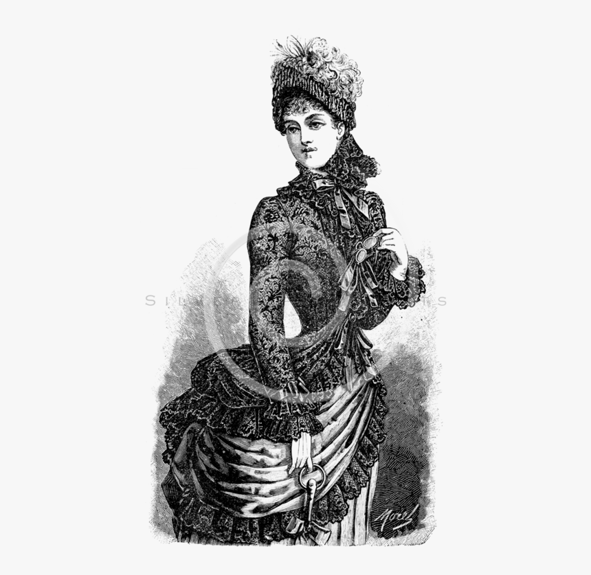 Victorian Woman Png - Illustration, Transparent Png, Free Download