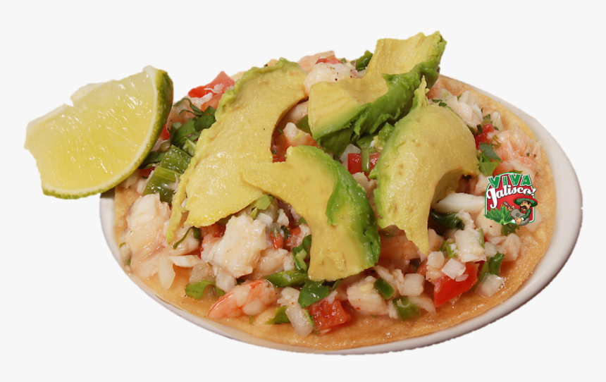 Tostada De Ceviche Jv2 - Tostada Camaron Png, Transparent Png, Free Download