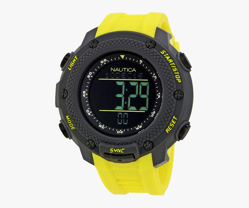 Men"s Watch Nautica Nad19555g - Nautica Digital Watch, HD Png Download, Free Download