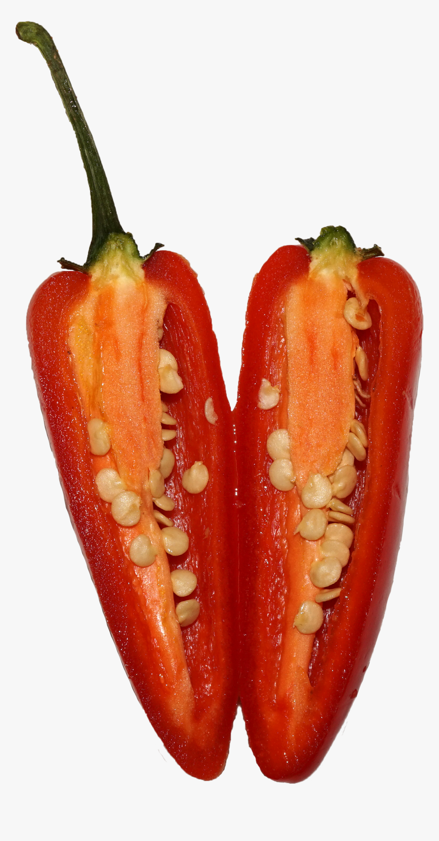 Chili Peppers And Chili Peppers,natural Foods,bell - Red Bell Pepper, HD Png Download, Free Download