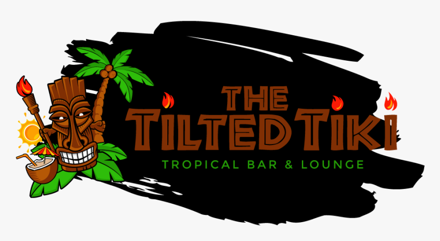 The Tilted Tiki Tropical Bar & Restauant Logo - Tilted Tiki Logo, HD Png Download, Free Download