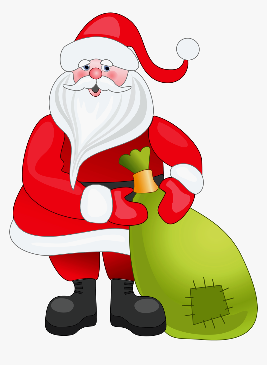 Santa-claus - Santa Clip Art Png, Transparent Png - kindpng