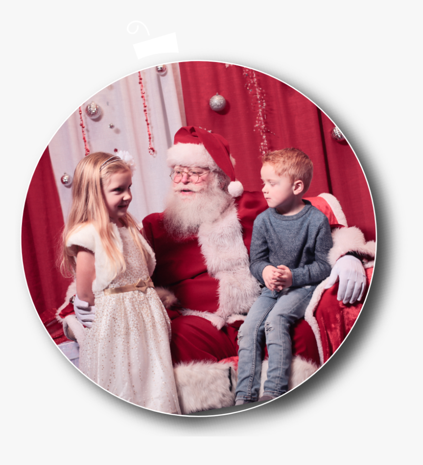 Santa Bell - Santa Claus, HD Png Download - kindpng