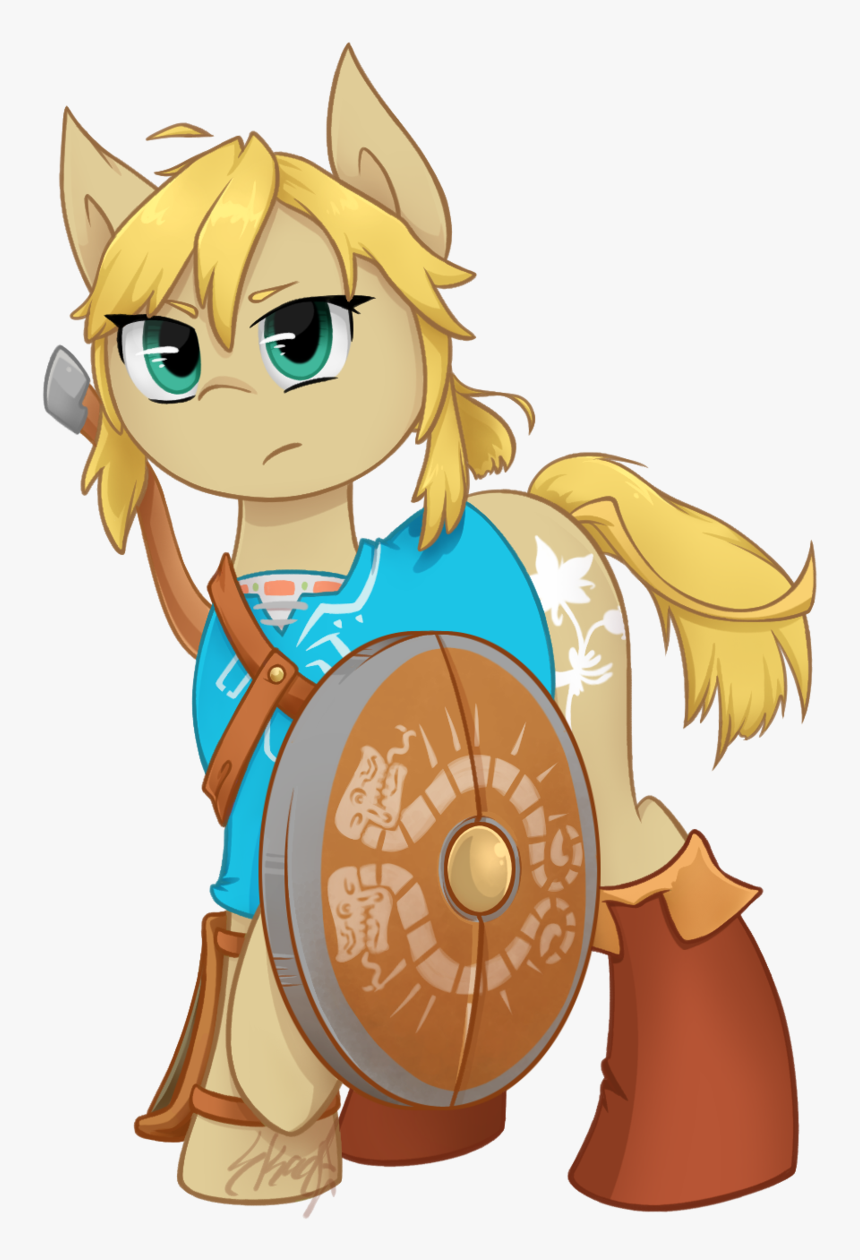 Midnightpremiere, Breath Of The Wild, Link, Oc, Oc - Zelda My Little Pony, HD Png Download, Free Download