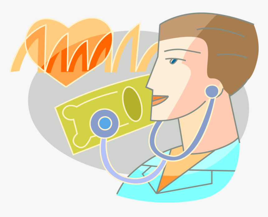 Vector Illustration Of Medical Health Care Costs With - Illustration, HD Png Download, Free Download