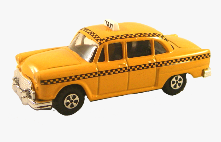 Yellow New York Taxi Cab Die Cast Metal Pencil Sharpener - Model Car, HD Png Download, Free Download