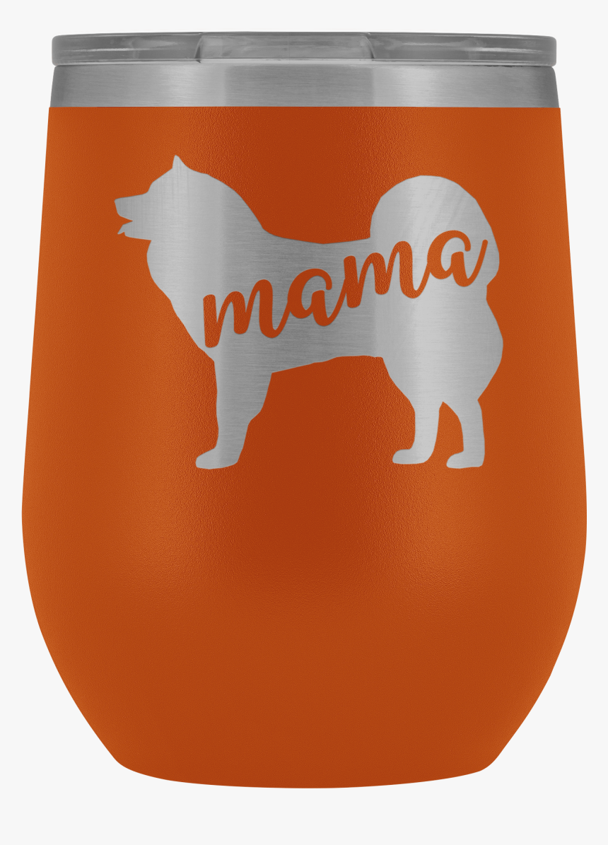 Samoyed Mama Wine Tumbler With Lid, Dog Mom 12oz Wine, HD Png Download, Free Download