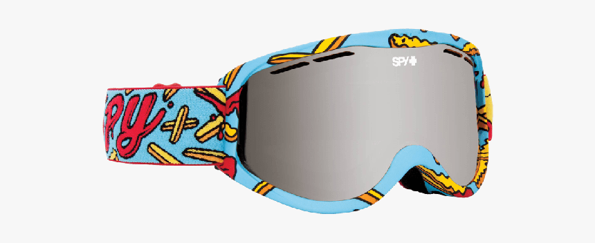 Spy Cadet Pizza Vs French Fries/bronze Silver Spectra - Snow Goggles, HD Png Download, Free Download