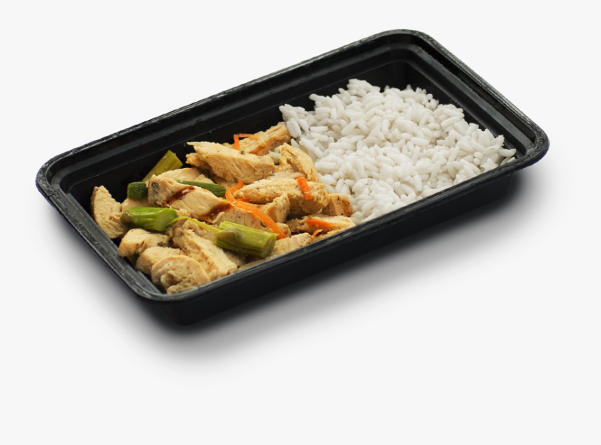 Teriyaki Chicken - Steamed Rice, HD Png Download, Free Download