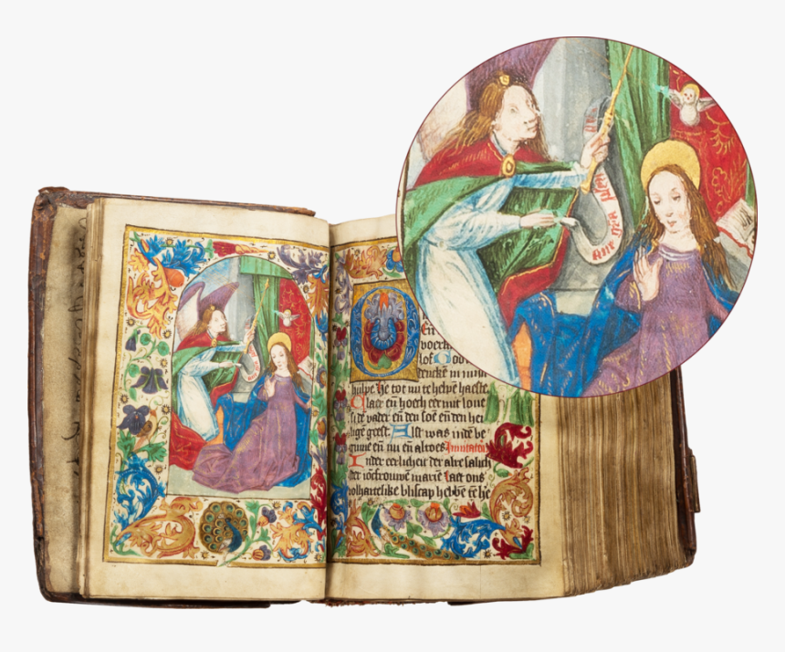 Boh 141, Book Of Hours With 7 Inserted Full-page Miniatures - Painting, HD Png Download, Free Download