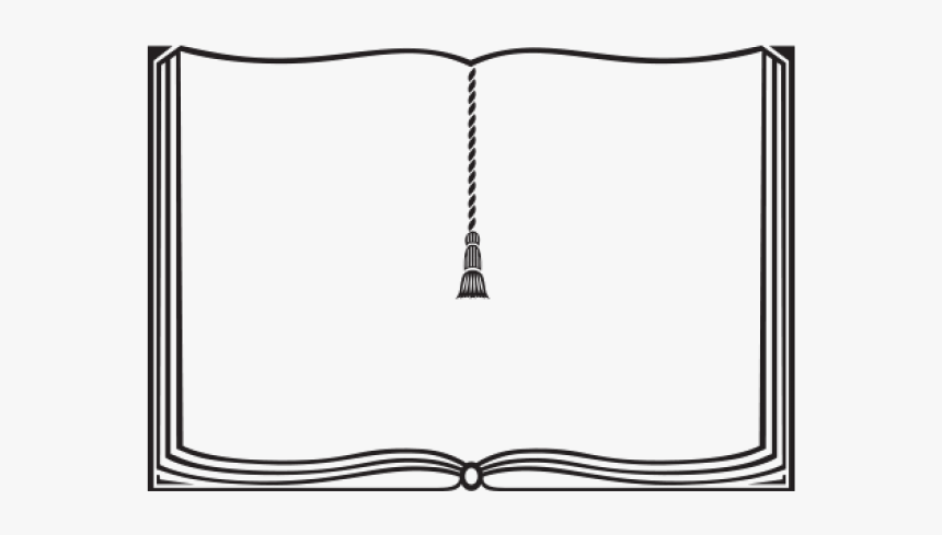 Book Border - Book Border Black And White, HD Png Download, Free Download