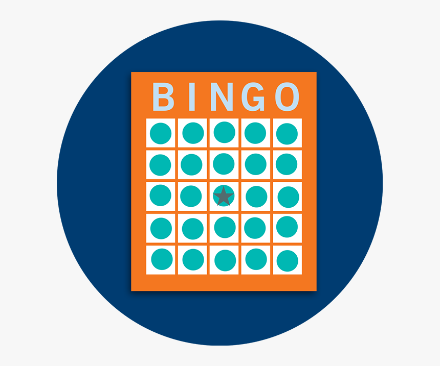 A Bingo Card Pattern Showing All Spaces Covered - Bingo Carte Pleine, HD Png Download, Free Download