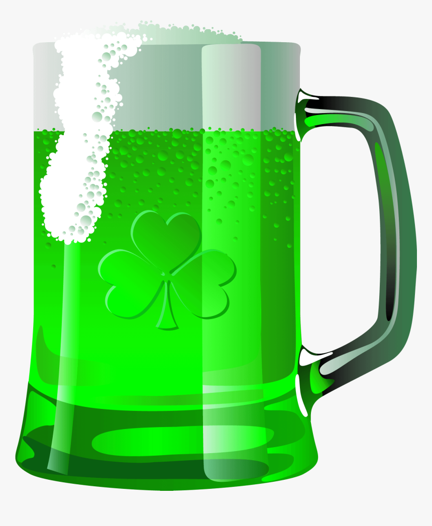 Transparent Saint Patrick Green Beer Png Picture - Transparent St Patrick's Day Png, Png Download, Free Download