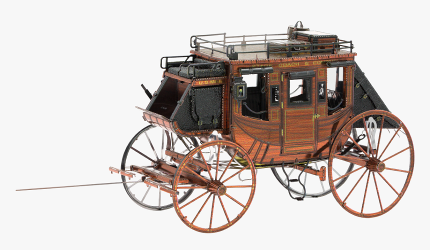 Transparent Stagecoach Png - Metal Earth Wild West, Png Download, Free Download