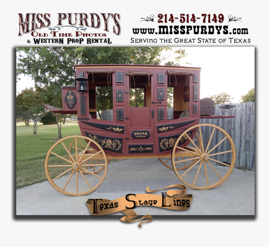 Stagecoach & Wagons For Rent In Texas - Wagon, HD Png Download, Free Download