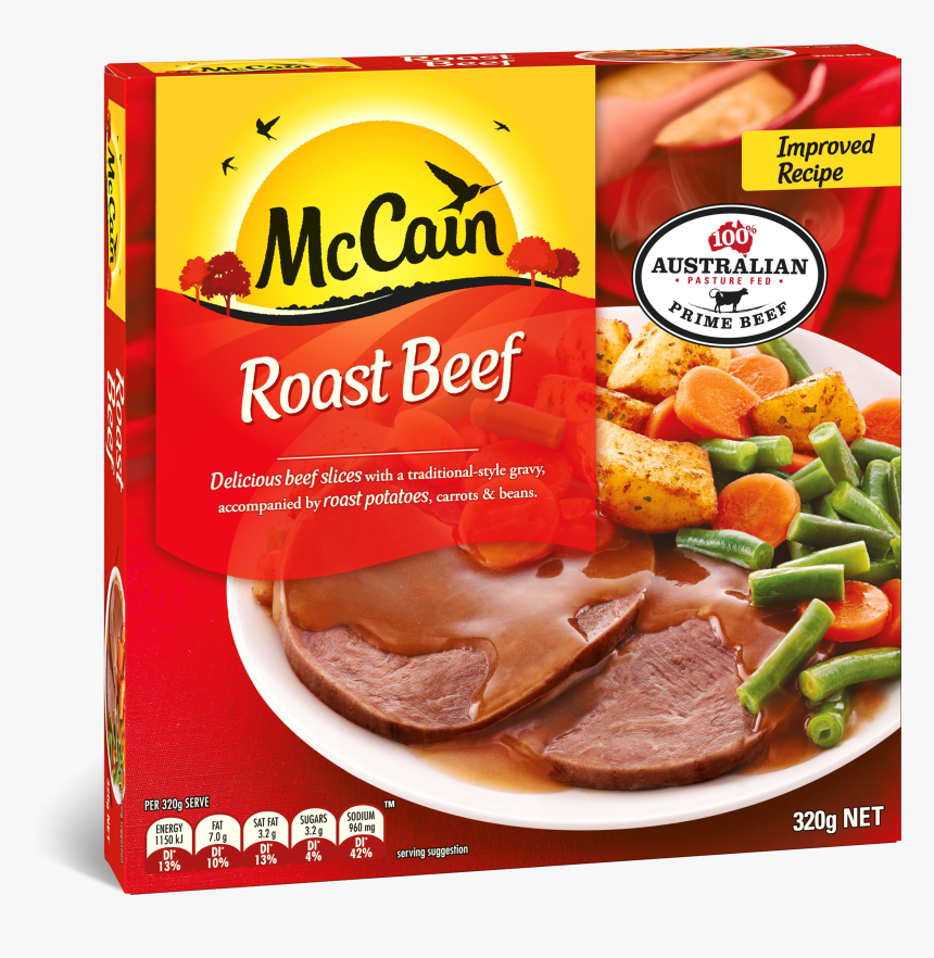 Roast Beef Frozen Dinner, HD Png Download, Free Download