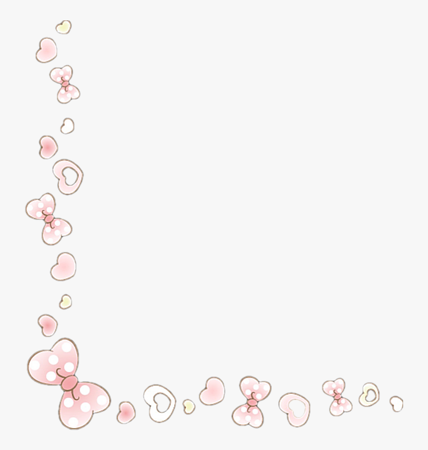 hellokitty pink heart line lines candy hd png rose gold border png transparent png kindpng hellokitty pink heart line lines