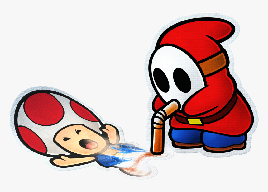 Paper Mario Color Splash Shy Guy, HD Png Download, Free Download