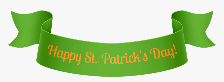 St Patricks Day Banner Png Clip Art - St Patricks Day Banner Clip Art, Transparent Png, Free Download