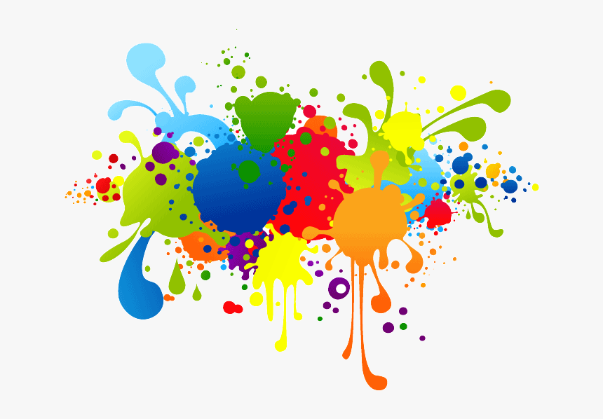 Krishna Wallpaper Desktop Paint Splash Video High-definition - Paint Splash Png, Transparent Png, Free Download