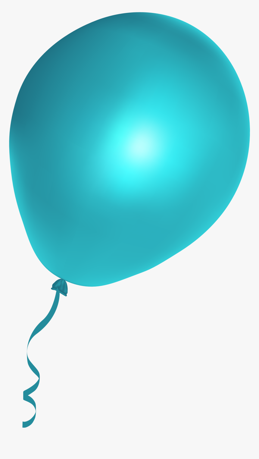 Cyan Balloon Image Pngpix - Balloon Png Transparent Inside, Png Download, Free Download