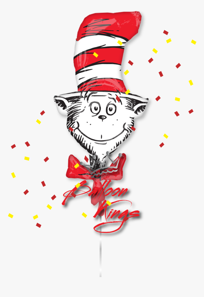 Dr Seuss Cat - Dr Seuss Cat In The Hat Head, HD Png Download, Free Download