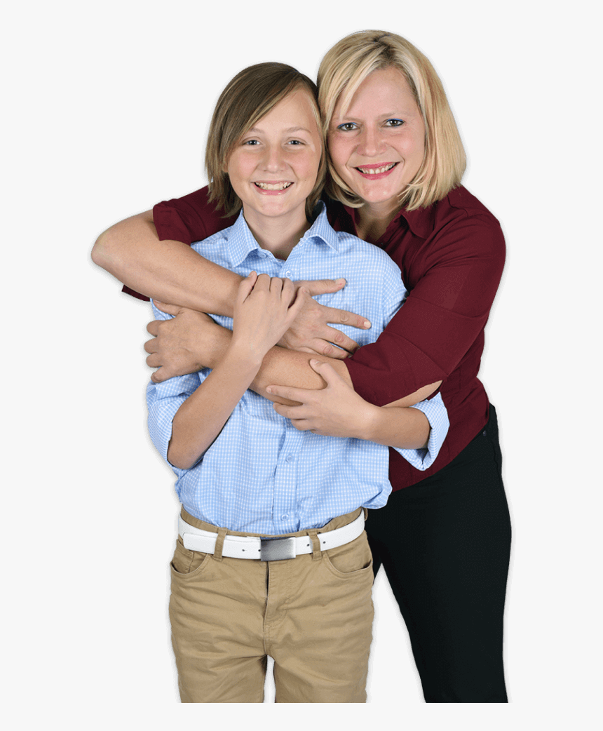 Mom And Son - Girl, HD Png Download, Free Download