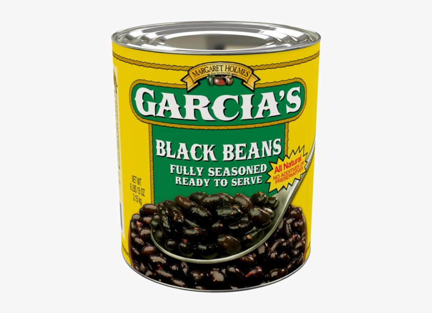 Margaret Holmes Garcia’s Black Beans Seasoned - Garcia Black Beans, HD Png Download, Free Download