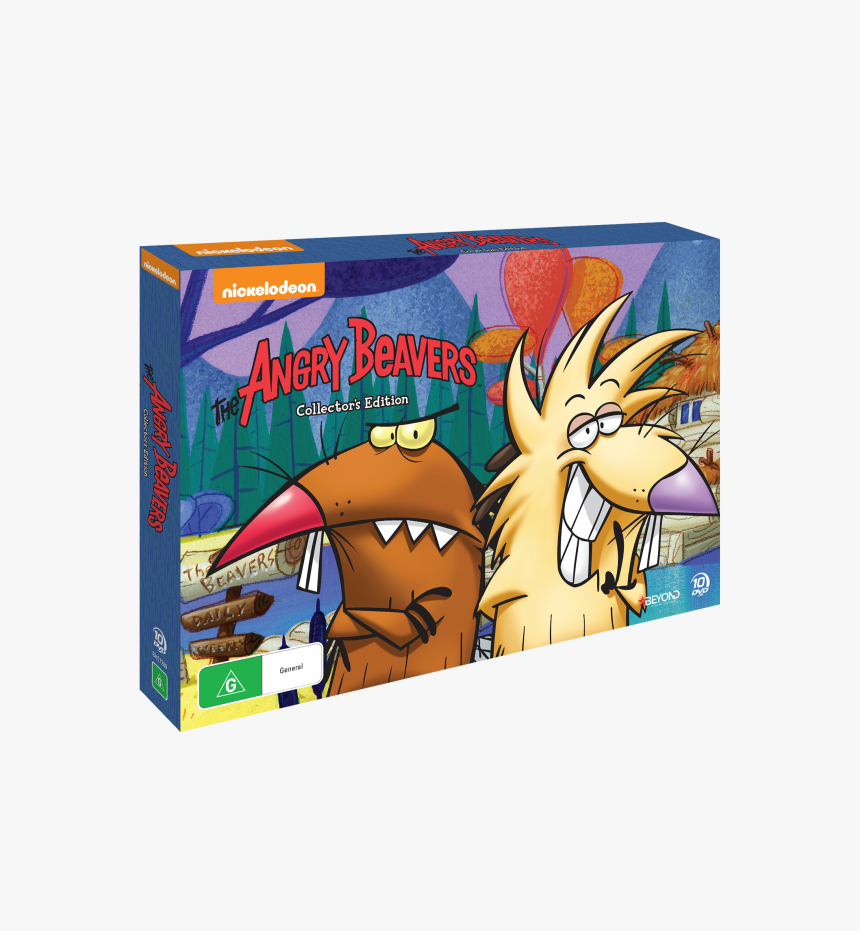 Angry Beavers Collector"s Edition - Cartoon, HD Png Download, Free Download