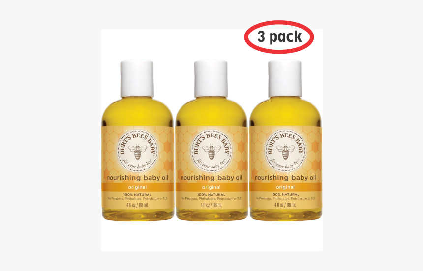 Baby Nourishing Oil - Burt's Bees Baby Hair Oil, HD Png Download, Free Download