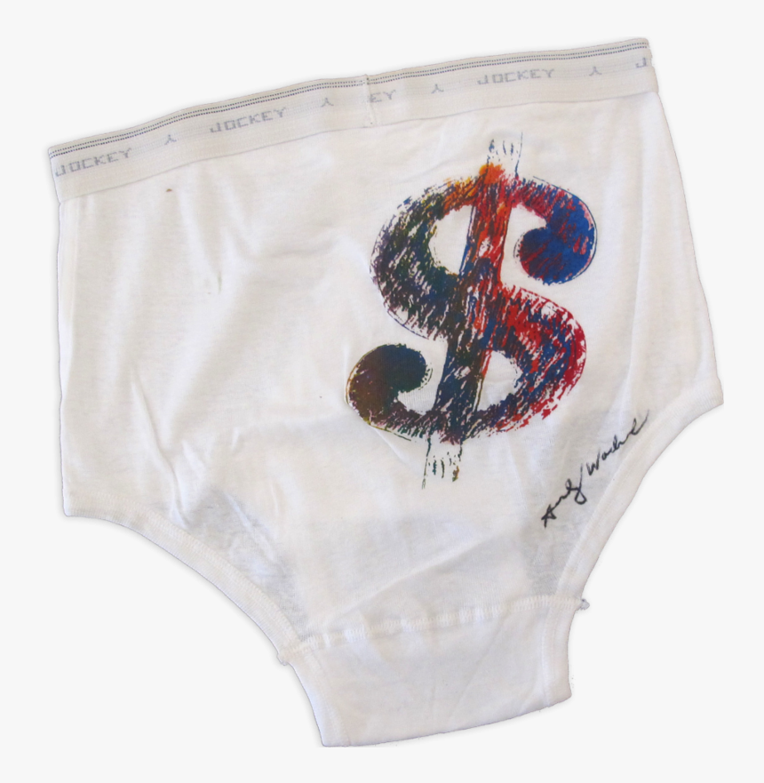 Andy Warhol - Andy Warhol Dollar Sign Underwear, HD Png Download, Free Download