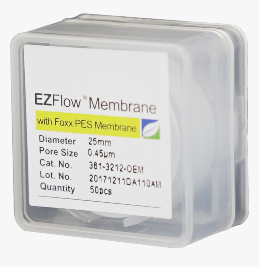 Ezflow Membrane Disc Filter, Pes, - Box, HD Png Download, Free Download